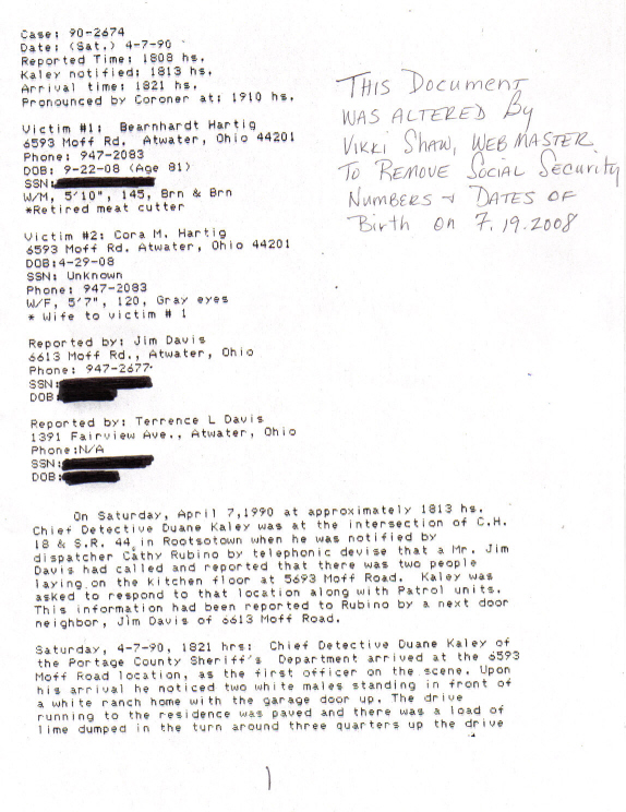 Case of Tyrone Noling, This page was altered by Vikki Smothers McInns Shaw to edit out Social Security Numbers, etc.